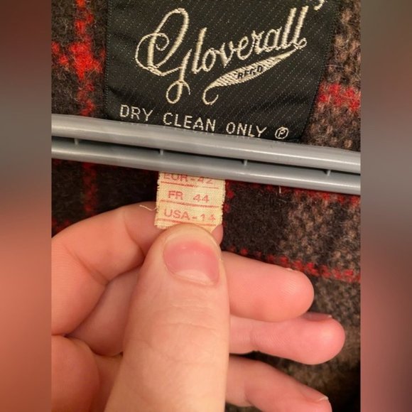 SOLD Vintage Gloverall Made in England Brown Duffle Coat - Picture 4 of 16